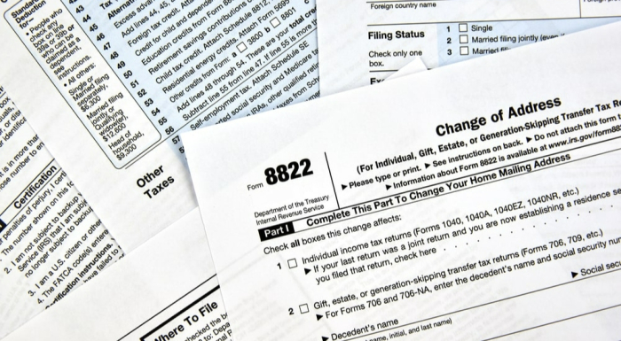 Form 8822 Printable > IRS 8822 Form: Change of Address - Online ...